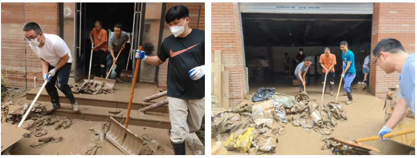 眾志成城 同舟共濟 | 隆泰物業(yè)支援涿州區(qū)域恢復生產(chǎn)(圖4)